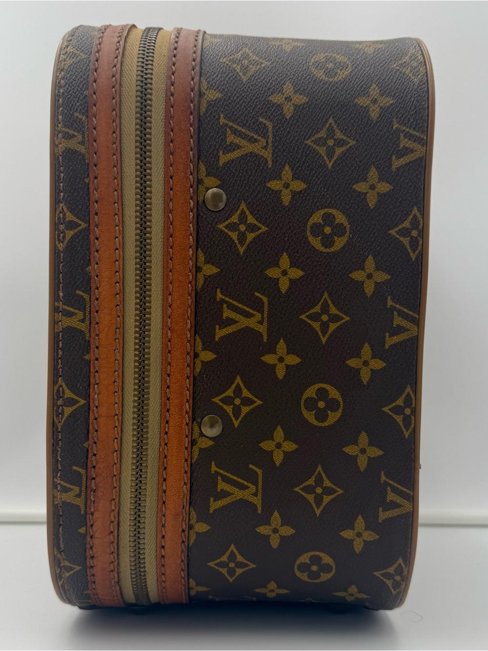 LOUIS VUITTON 1854 PARIS • ‘Rare’ STRATOS Small Soft Trunk Bag (Collector Piece) - Picture 5 of 16